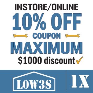 lowes 10% off coupon