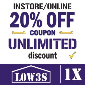 lowes 20% off coupon