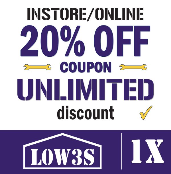 lowes 20% off coupon